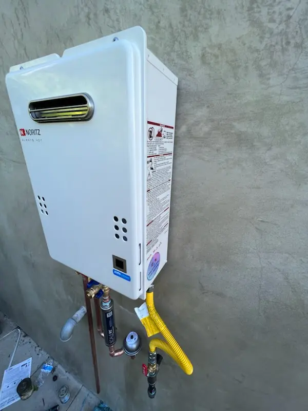 Tankless water heater installation for Valley Dale Park homes
