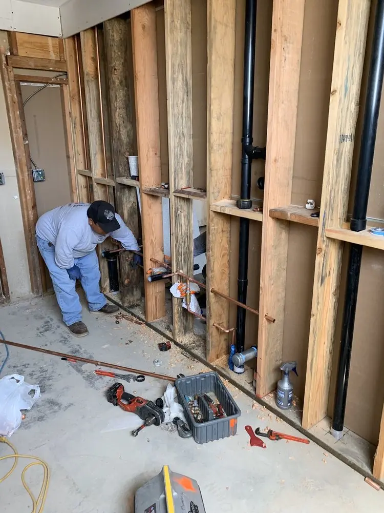 Commercial rough-in plumbing for Gas Line Repair in Valley Dale Park